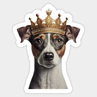 Beagle + Crown = Royalty Sticker